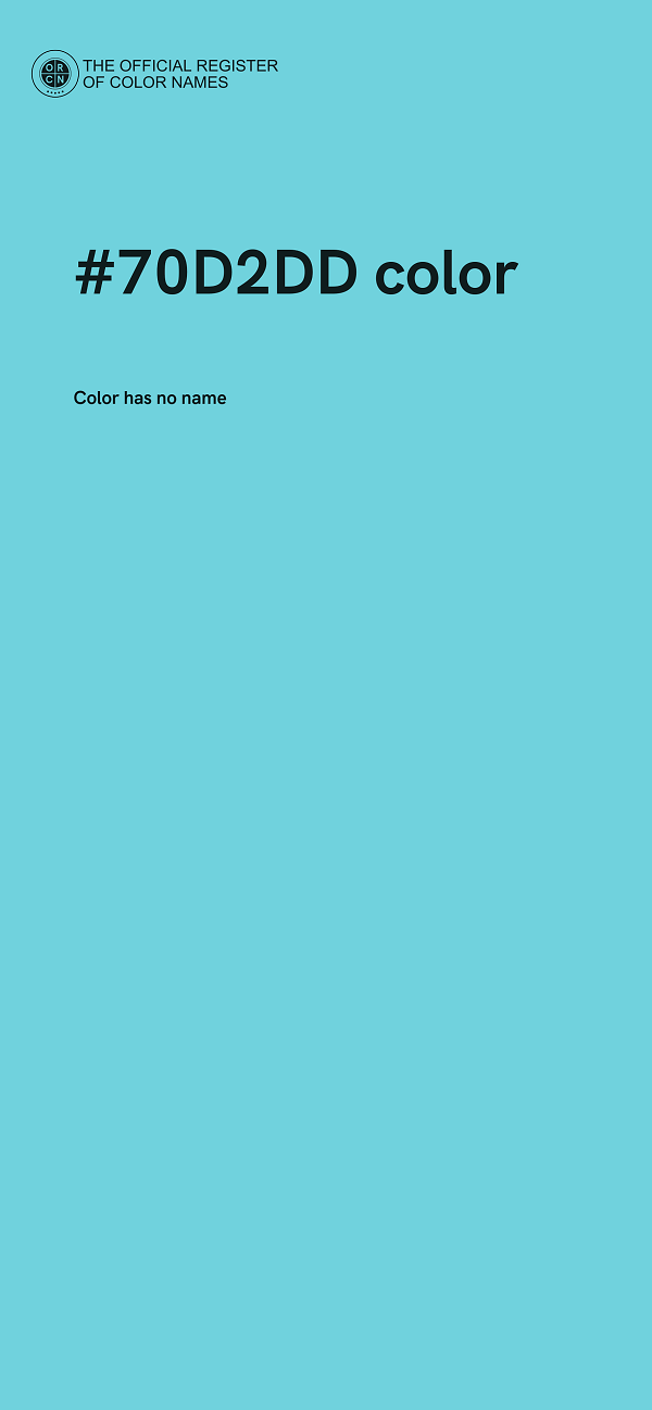 #70D2DD color image