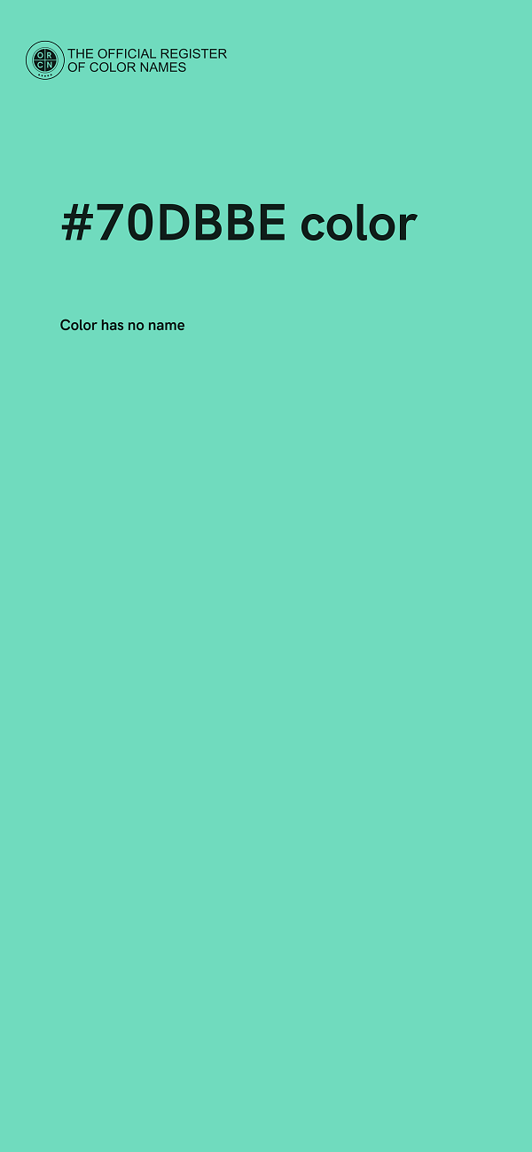 #70DBBE color image