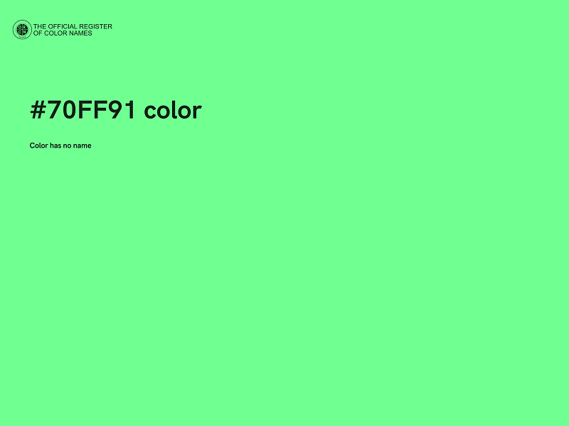 #70FF91 color image