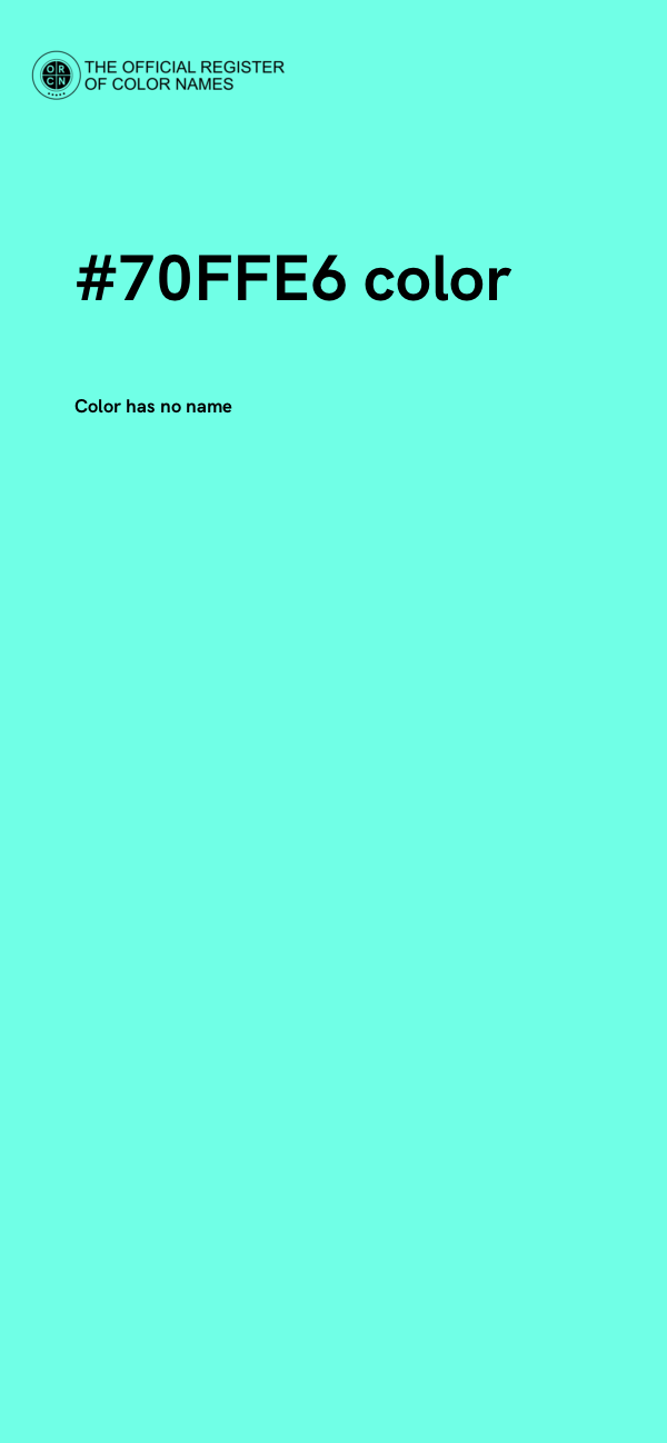 #70FFE6 color image