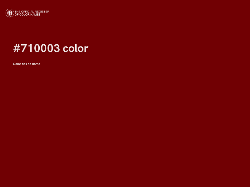 #710003 color image