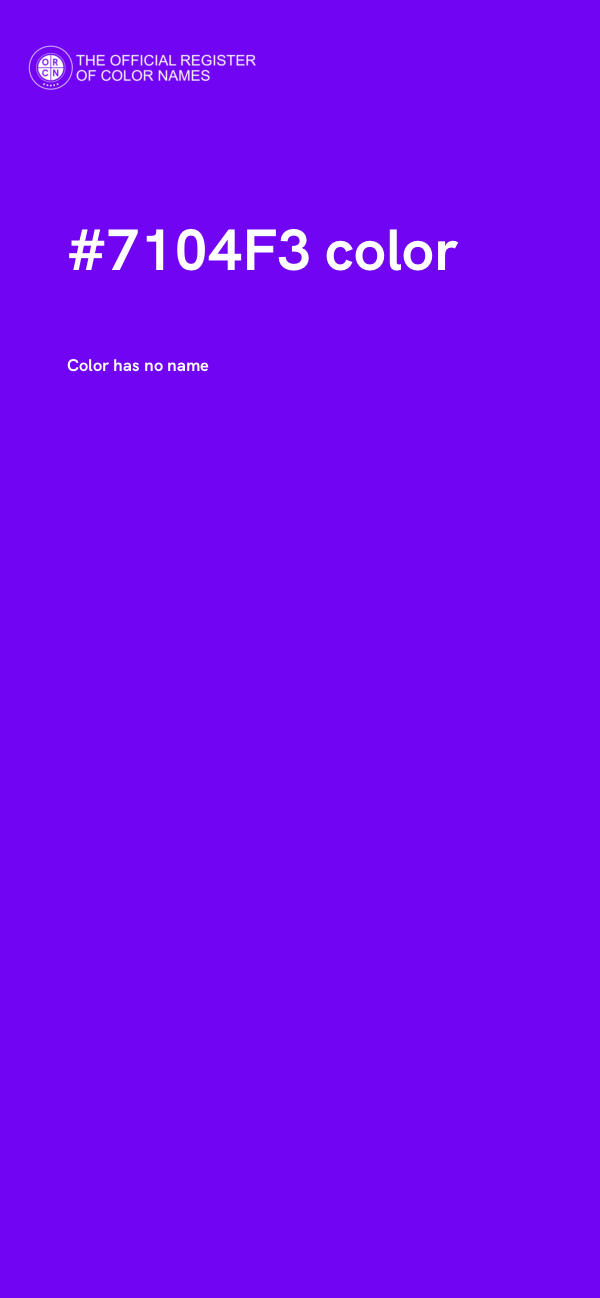 #7104F3 color image