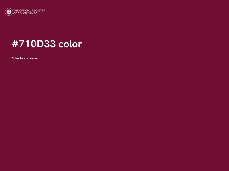 #710D33 color image