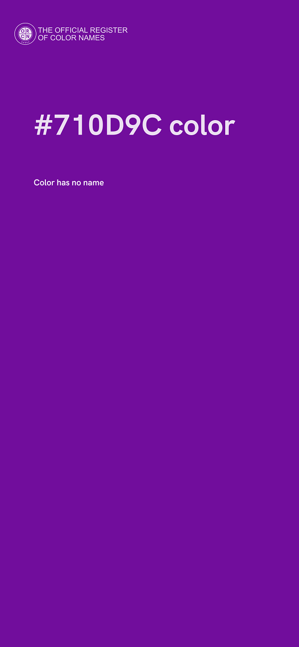 #710D9C color image