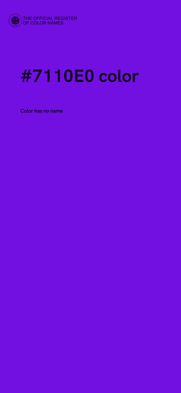#7110E0 color image