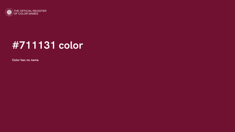 #711131 color image