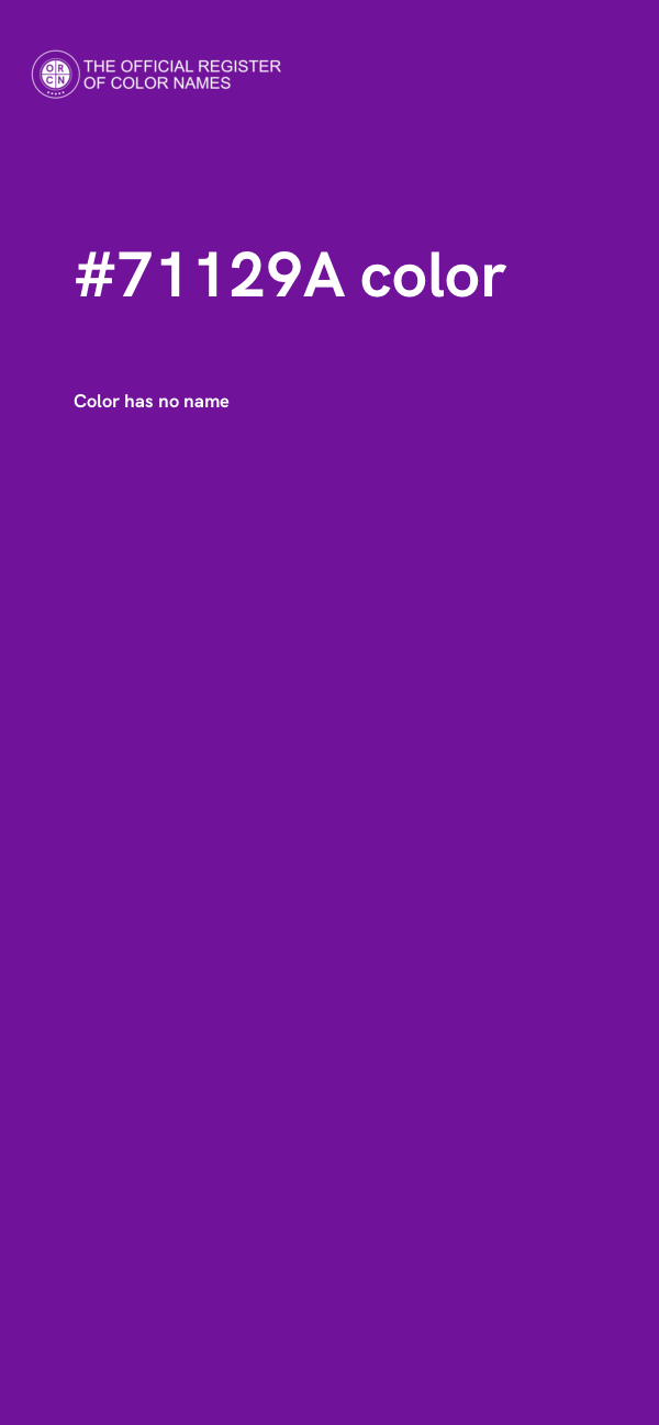 #71129A color image