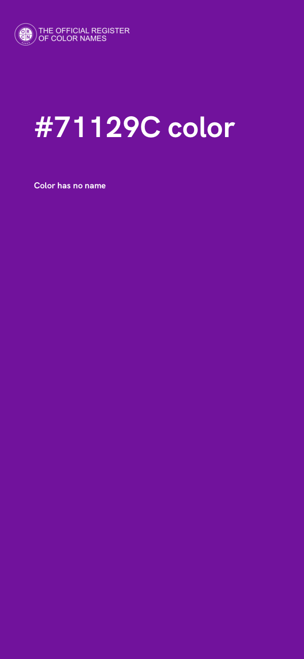 #71129C color image