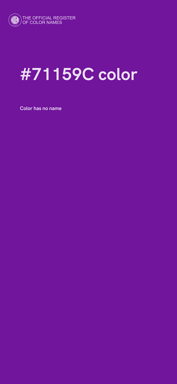 #71159C color image