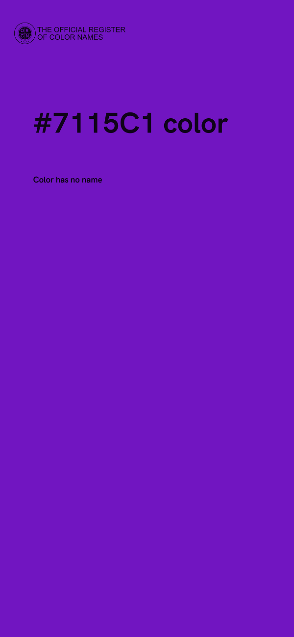 #7115C1 color image