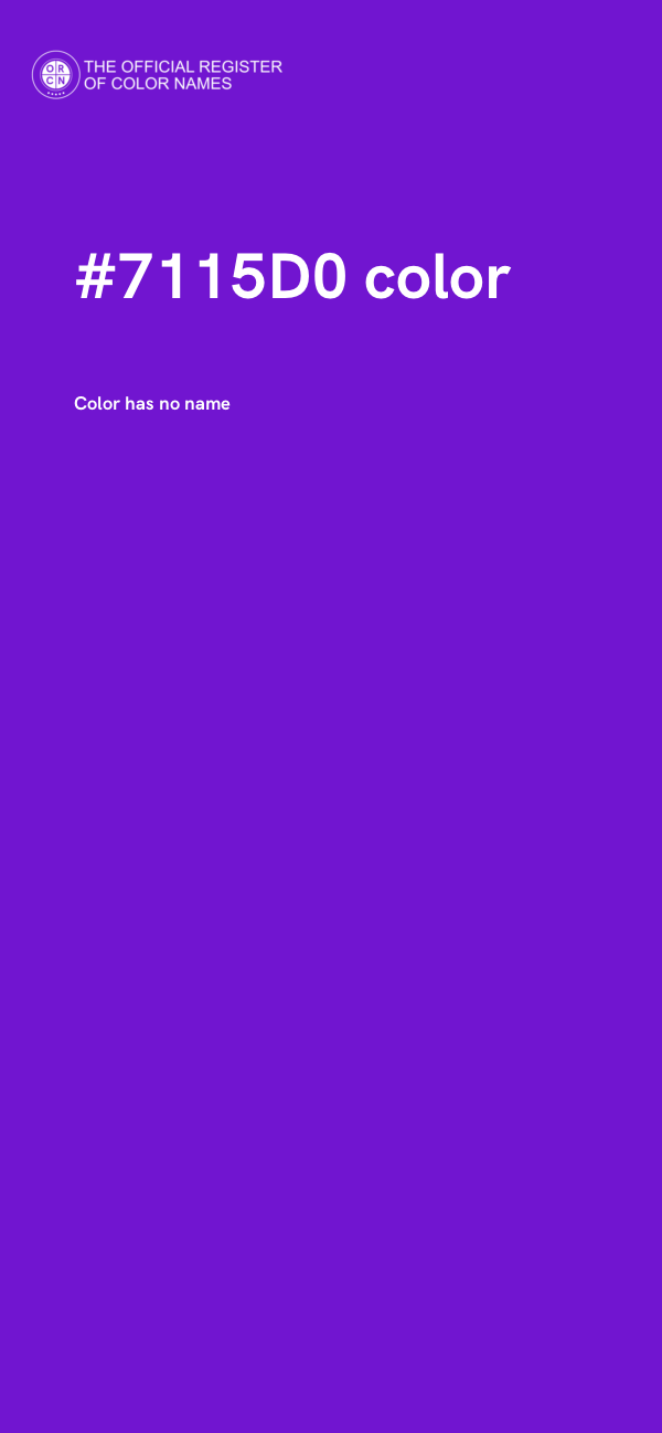 #7115D0 color image