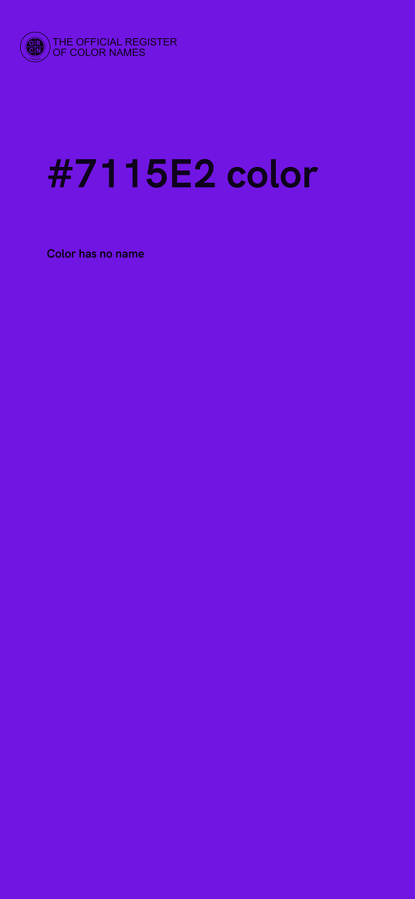#7115E2 color image