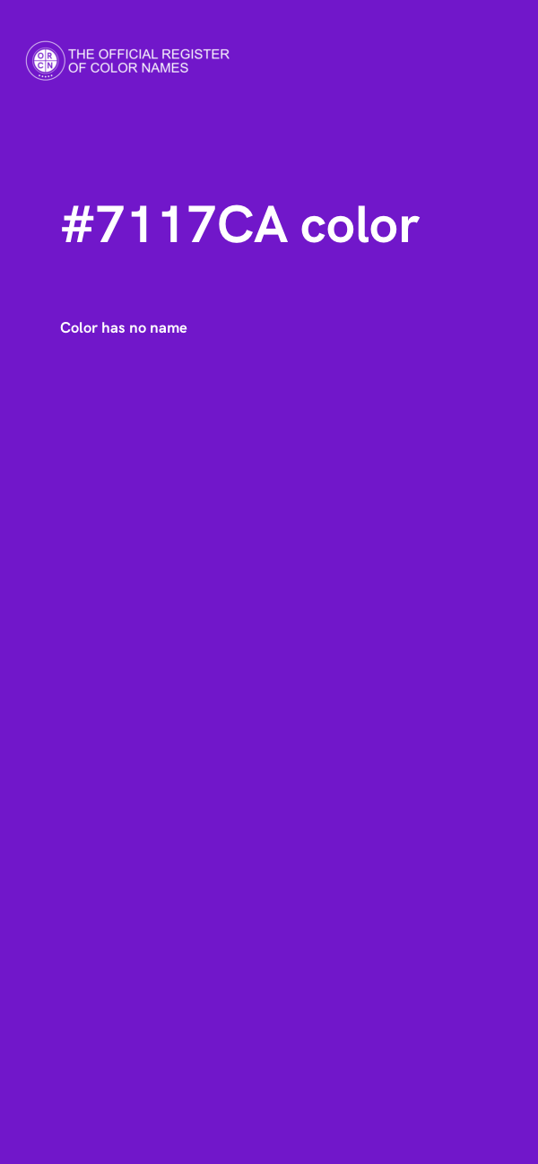 #7117CA color image