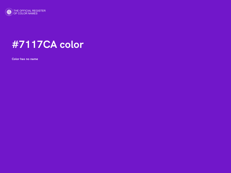 #7117CA color image