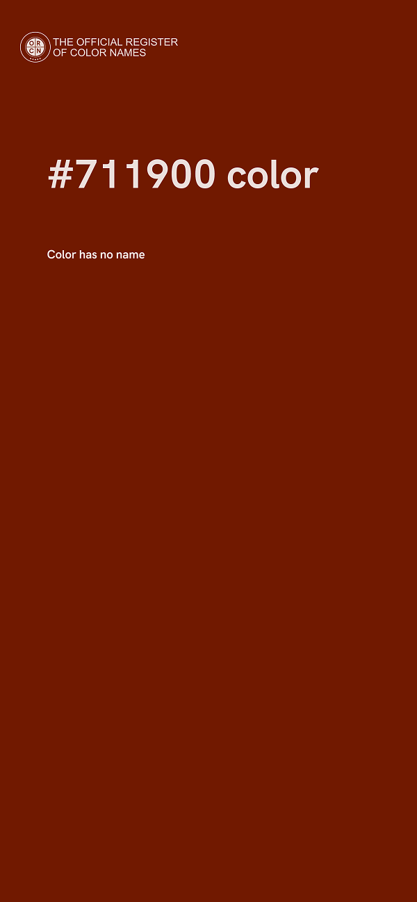 #711900 color image
