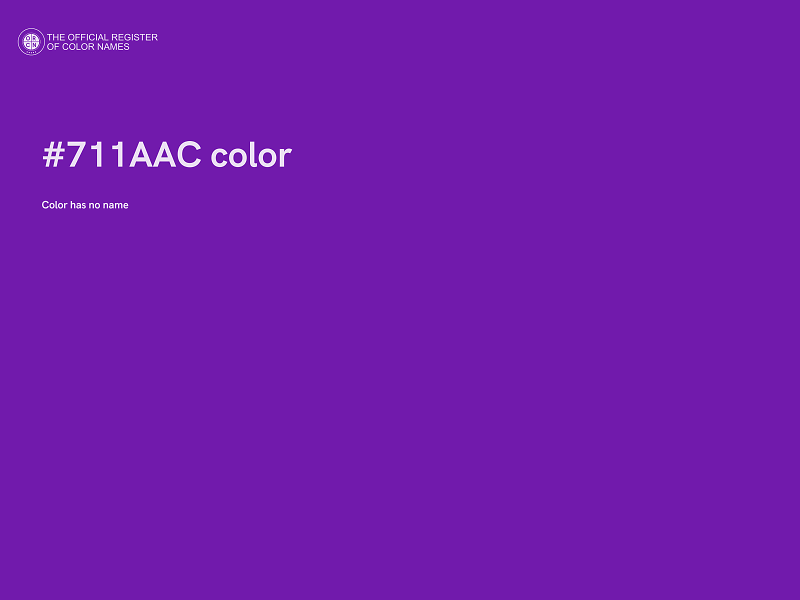 #711AAC color image