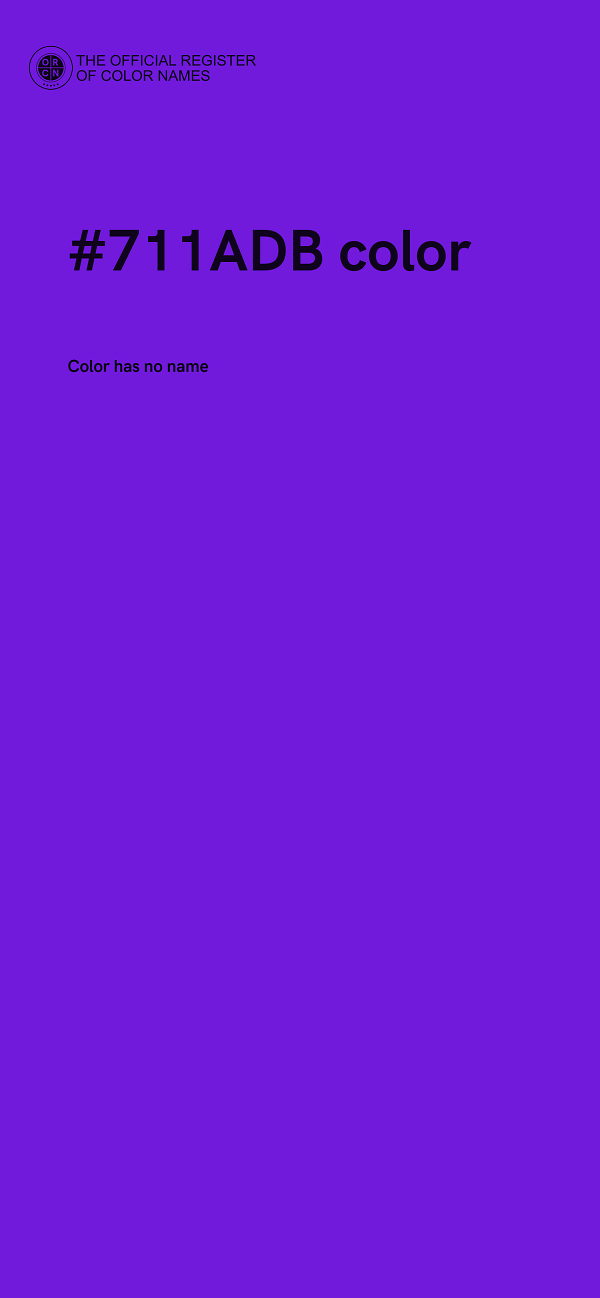 #711ADB color image