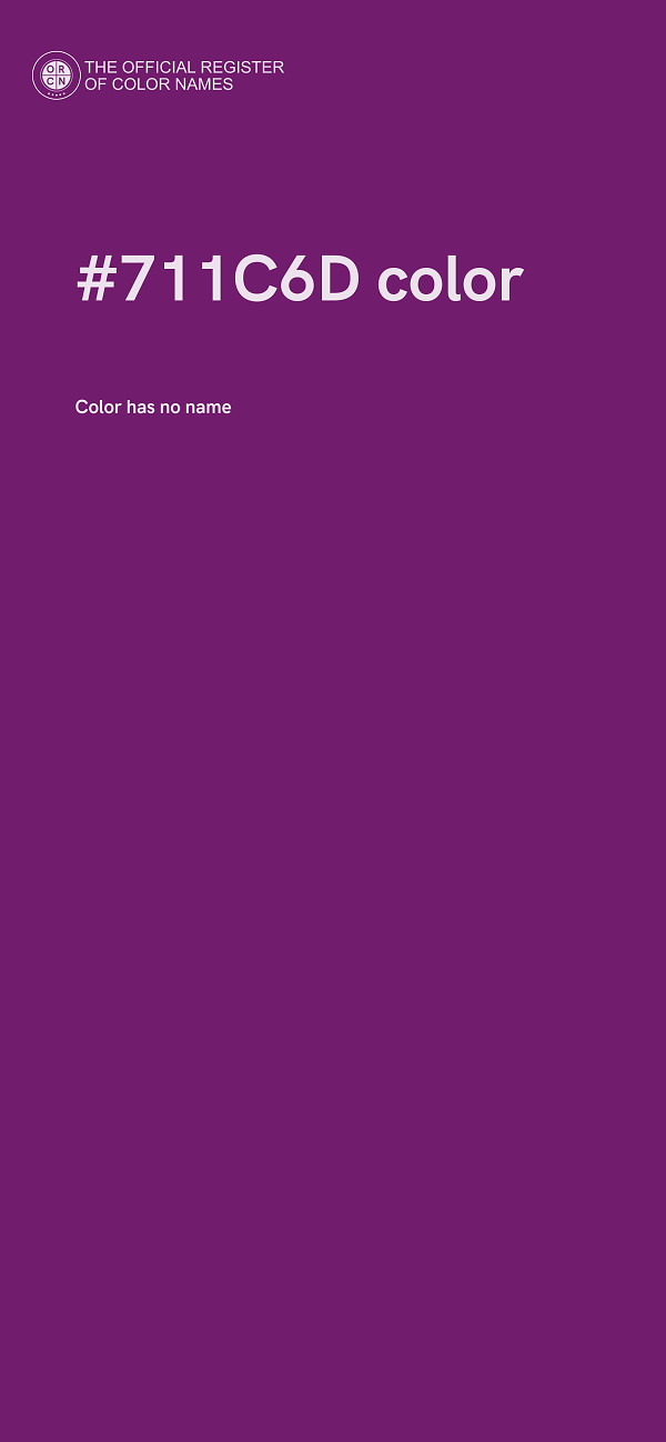 #711C6D color image