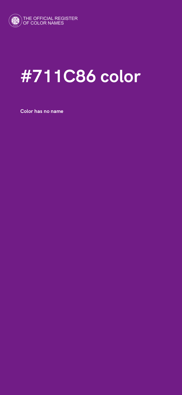 #711C86 color image