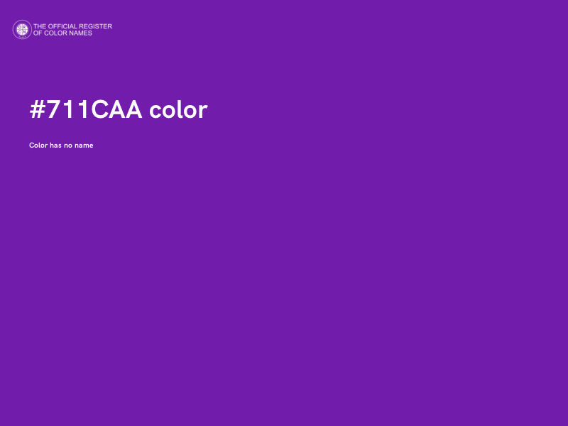 #711CAA color image