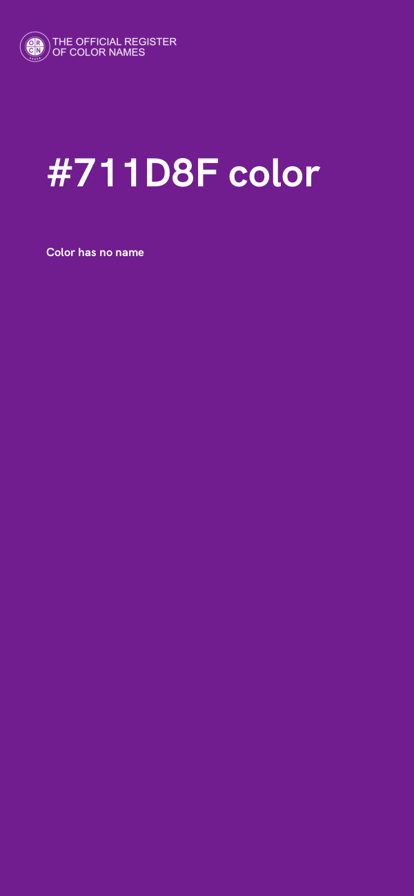 #711D8F color image