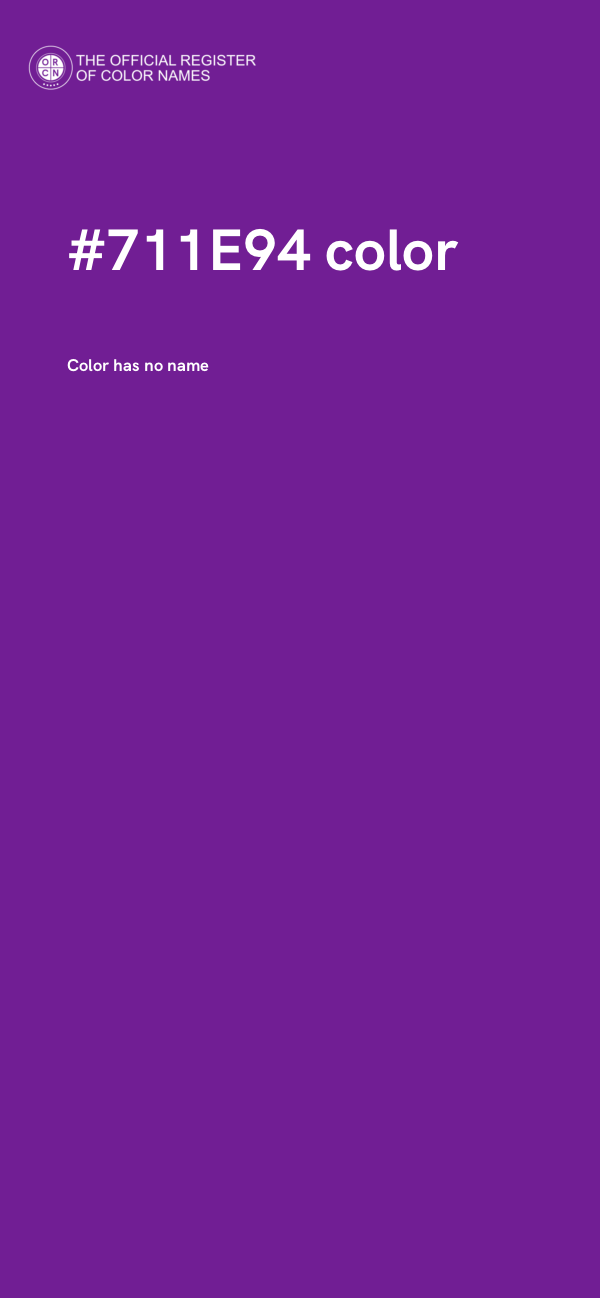 #711E94 color image