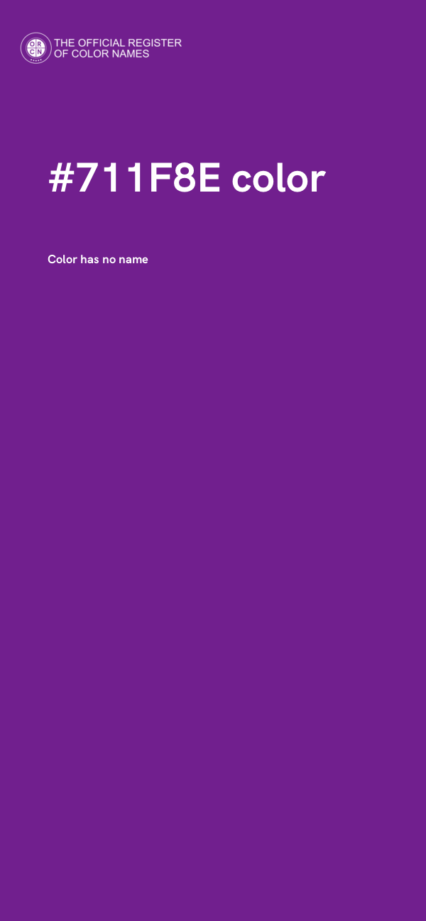 #711F8E color image