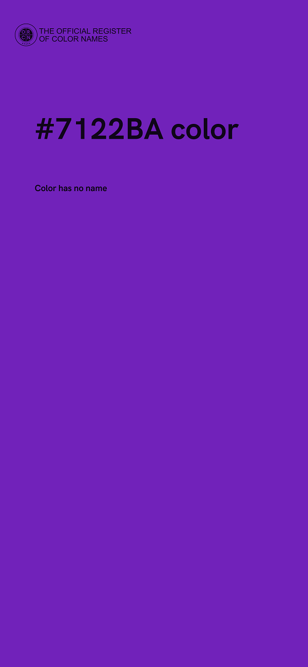 #7122BA color image