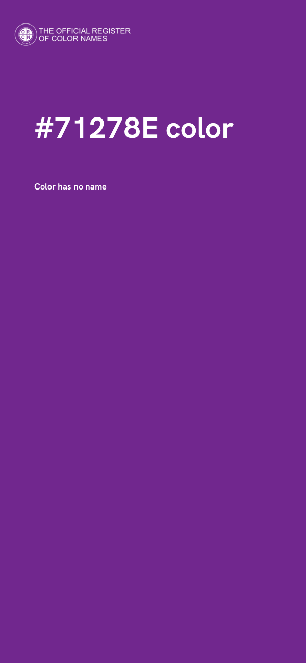 #71278E color image