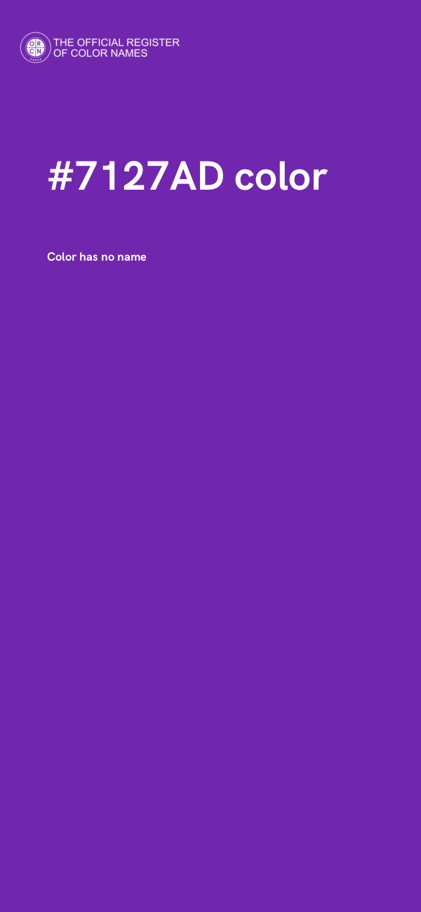 #7127AD color image