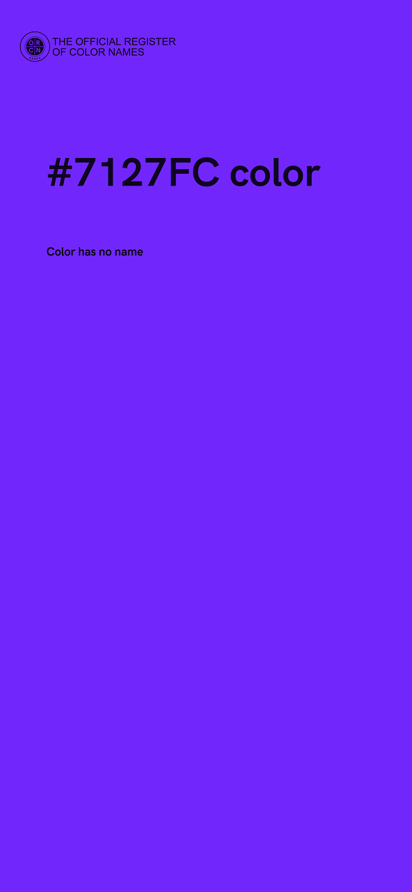 #7127FC color image