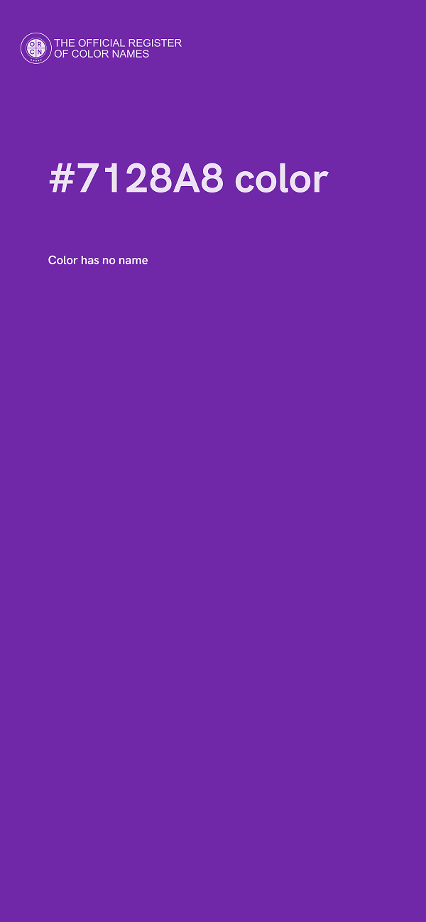 #7128A8 color image