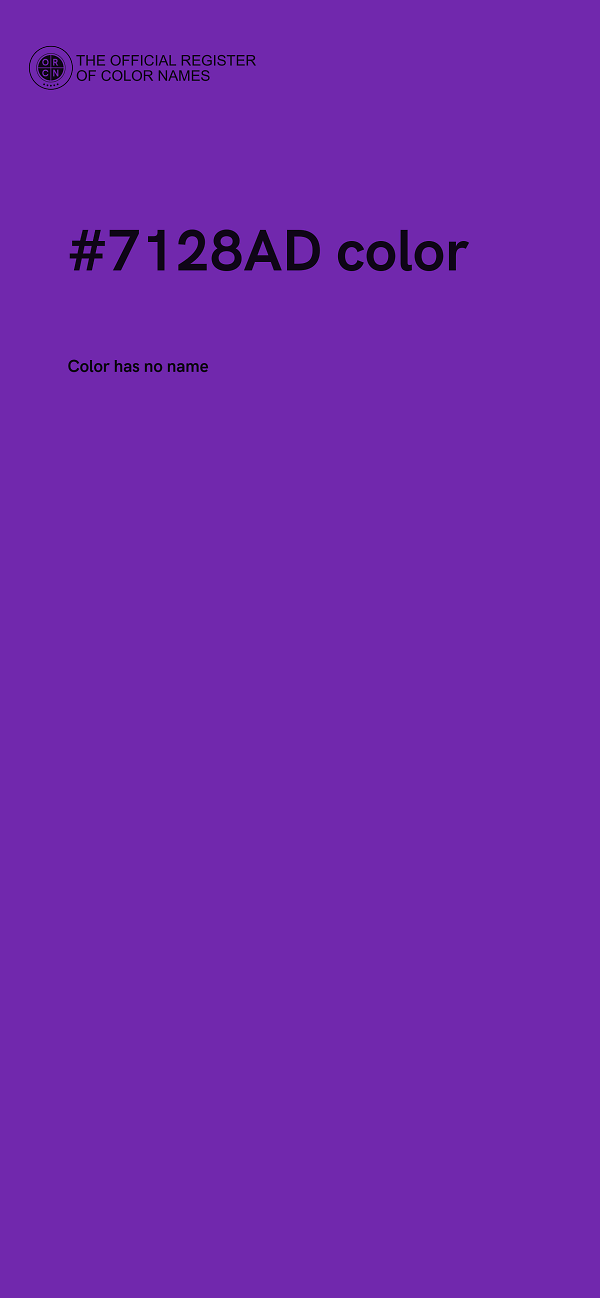 #7128AD color image