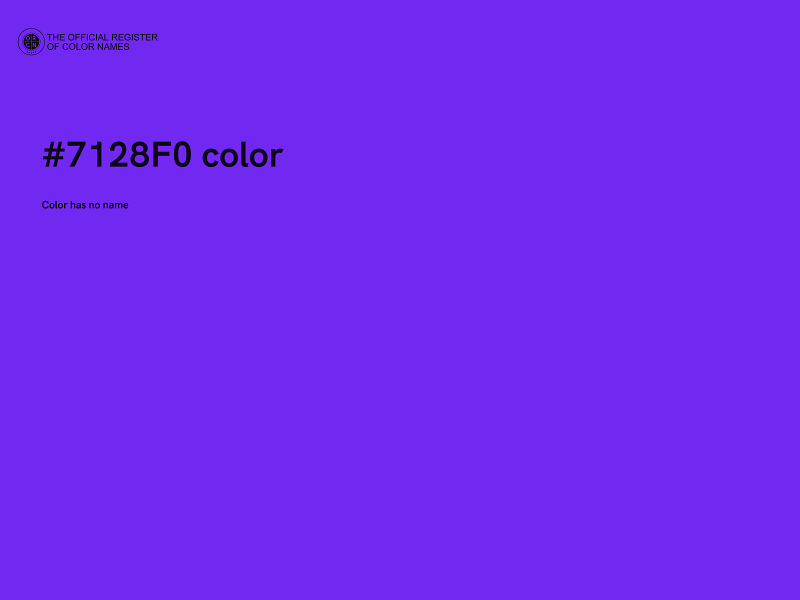 #7128F0 color image