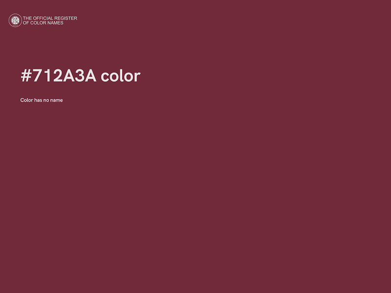 #712A3A color image