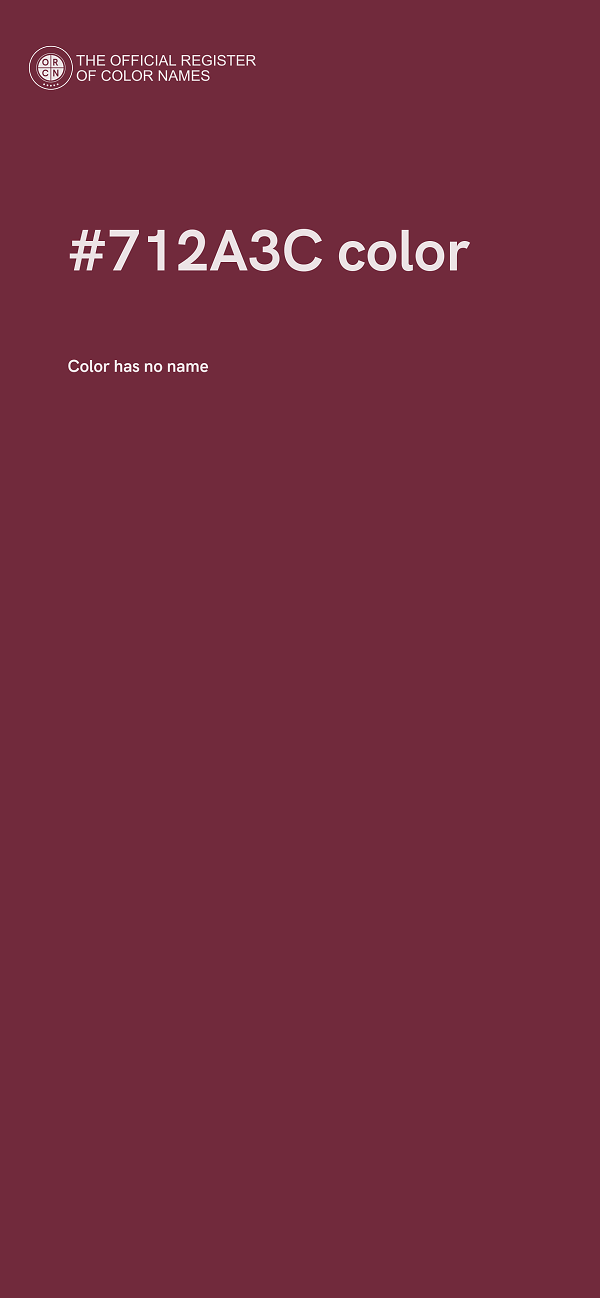 #712A3C color image