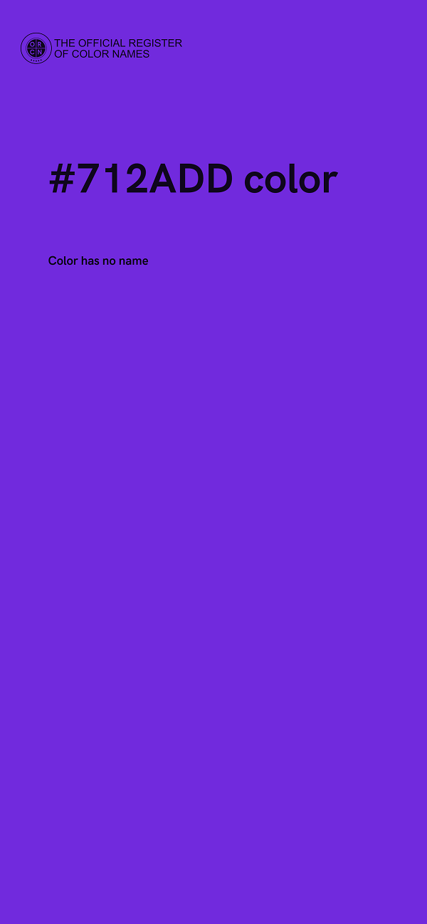 #712ADD color image