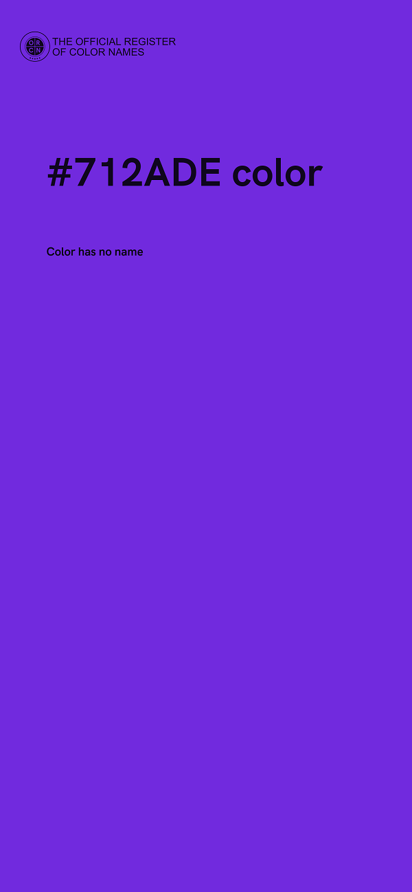 #712ADE color image