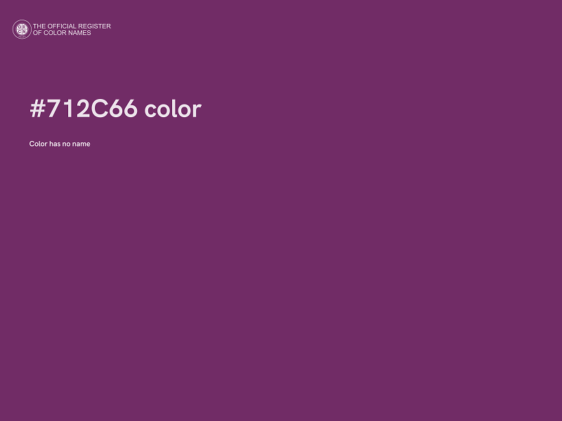 #712C66 color image