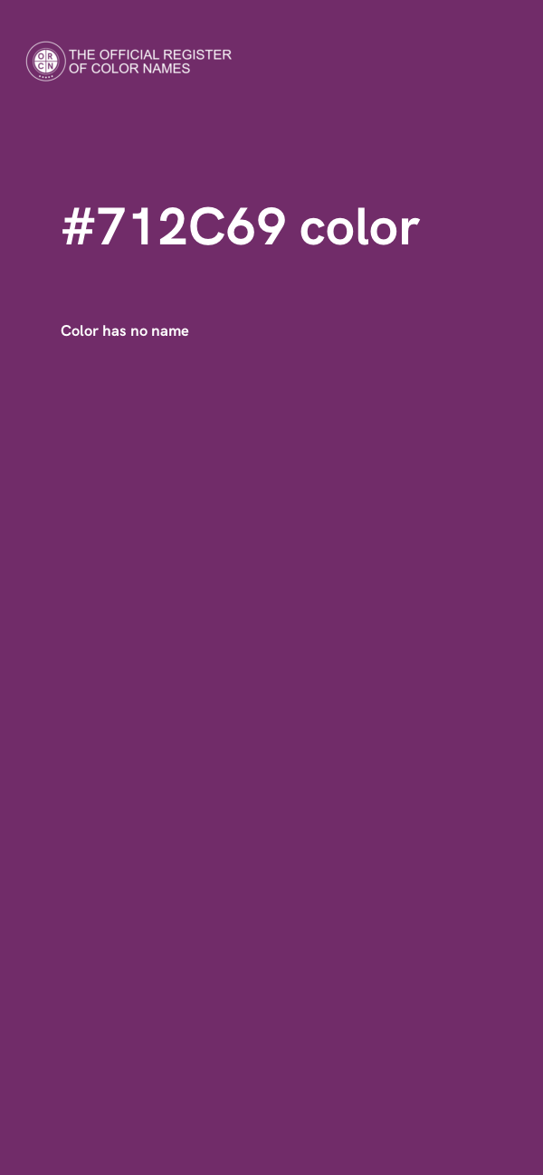 #712C69 color image