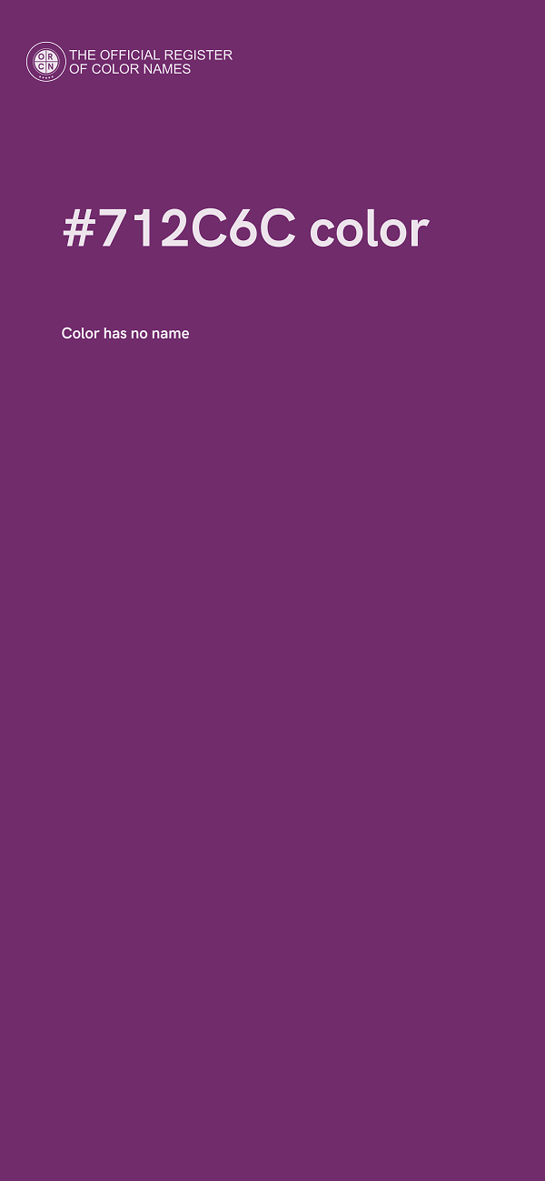 #712C6C color image