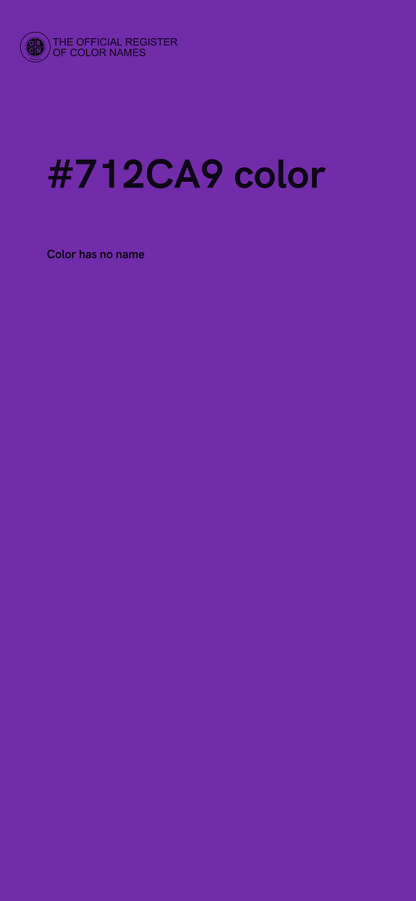 #712CA9 color image