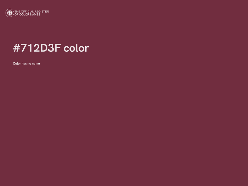 #712D3F color image