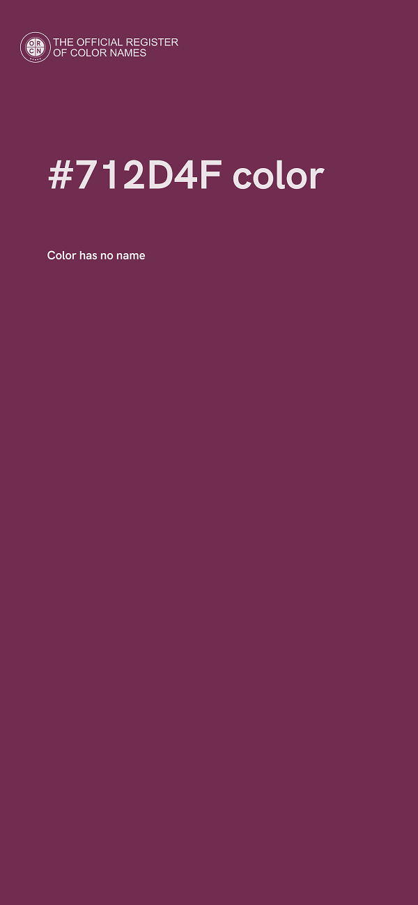 #712D4F color image