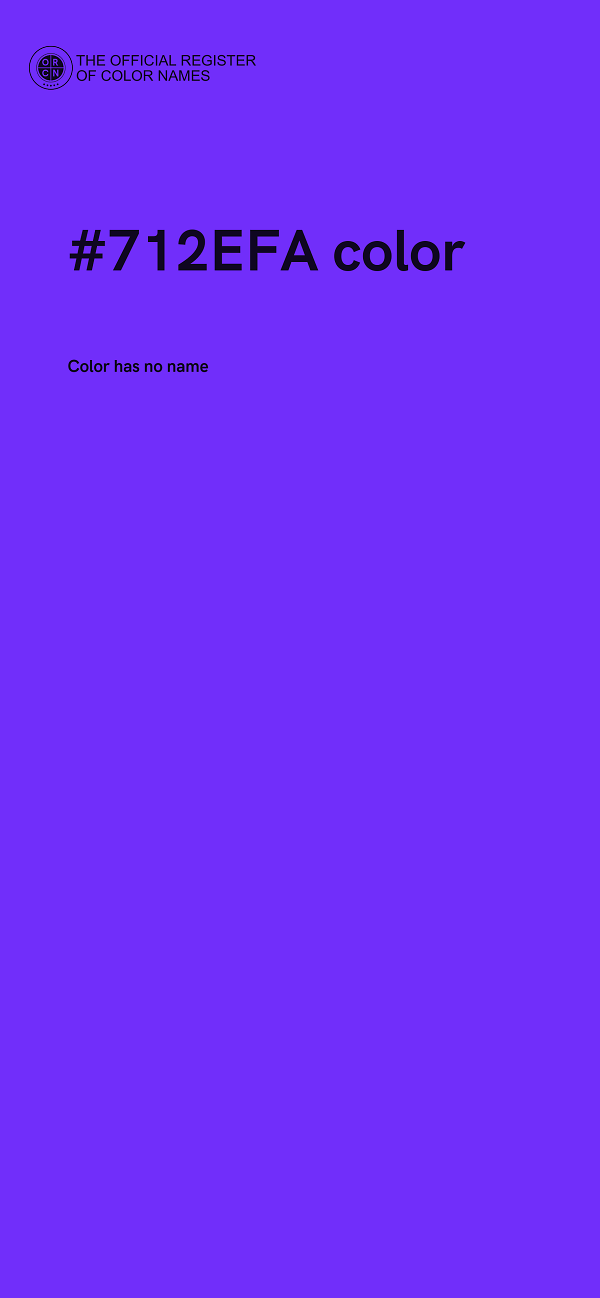 #712EFA color image