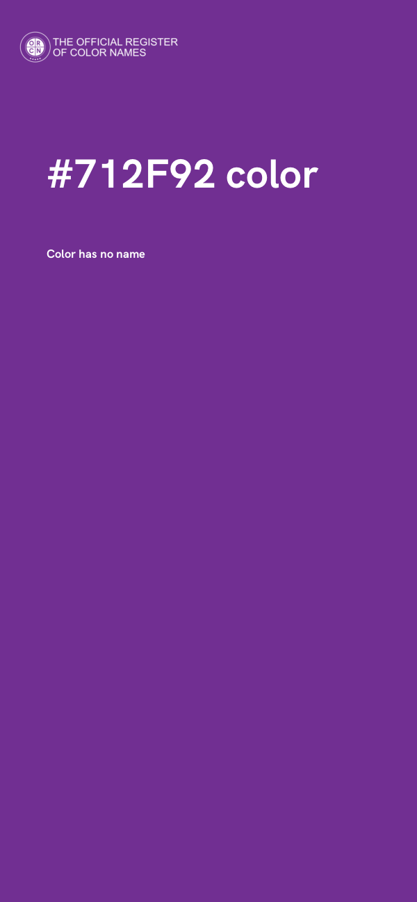 #712F92 color image