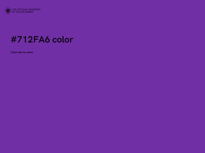 #712FA6 color image