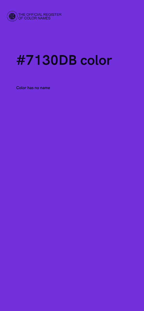 #7130DB color image