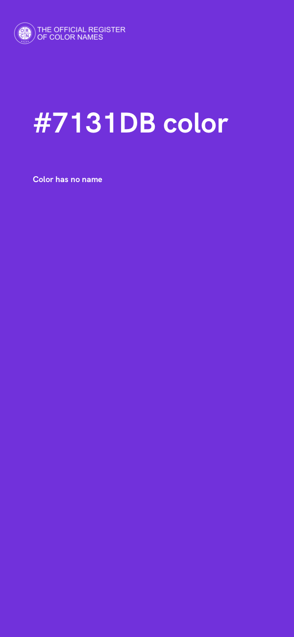 #7131DB color image