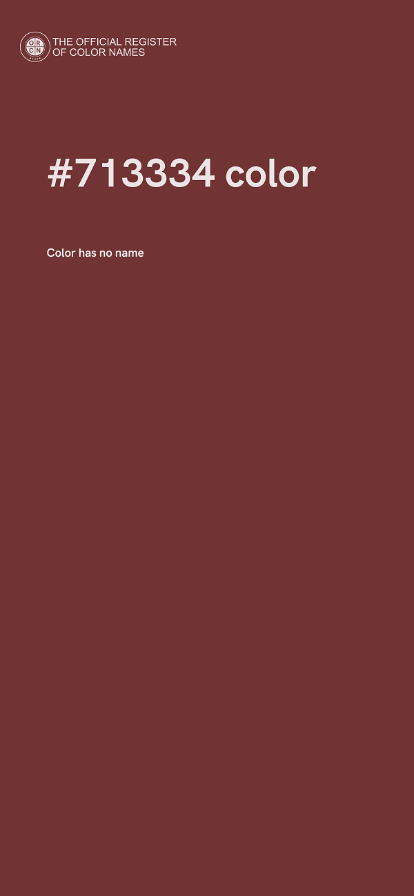 #713334 color image